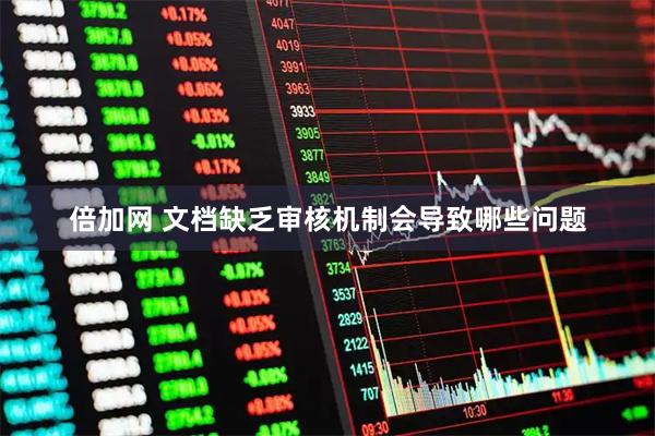 倍加网 文档缺乏审核机制会导致哪些问题