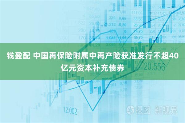 钱盈配 中国再保险附属中再产险获准发行不超40亿元资本补充债券